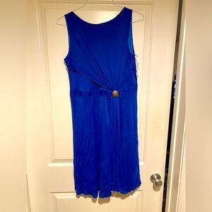 Versace Collection Belted Medusa Dress